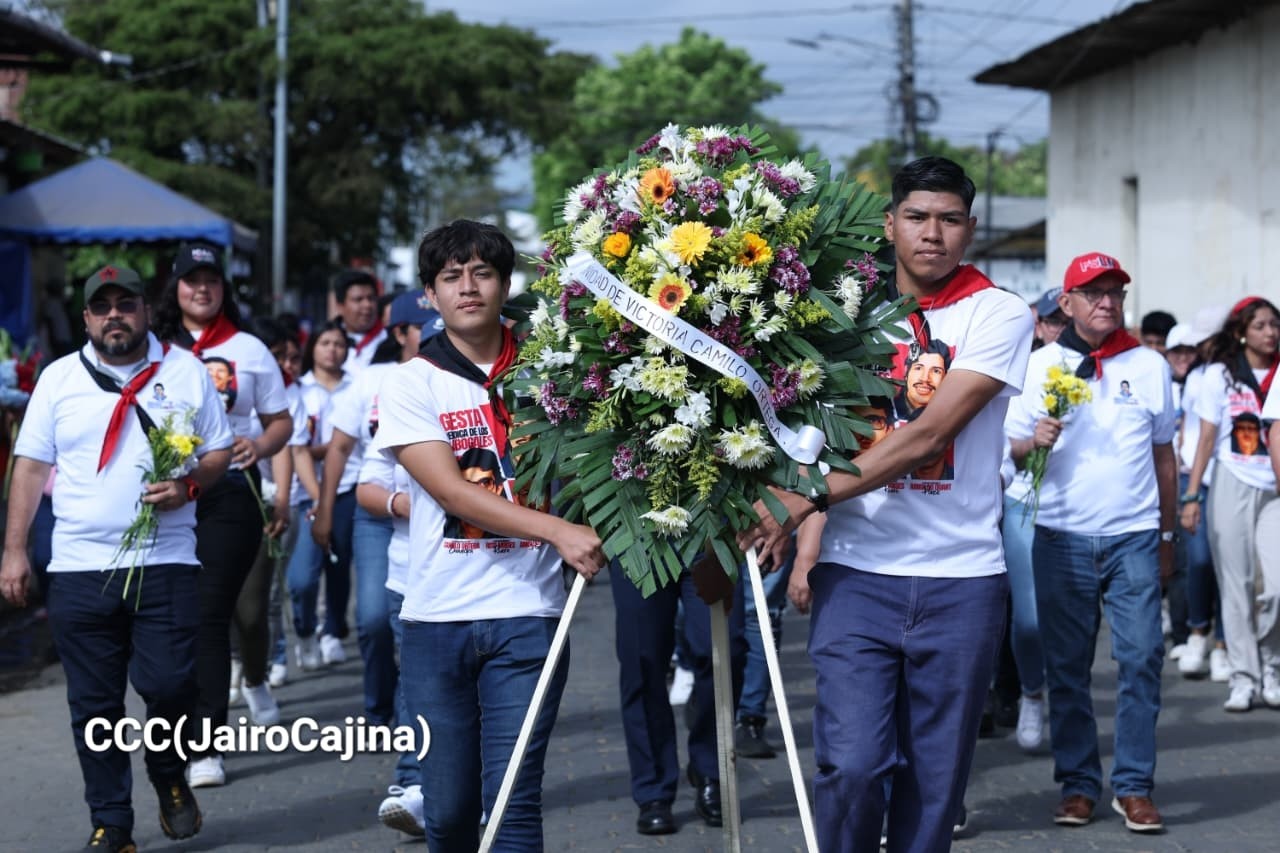 Con desfiles y ofrendas florales Nicaragua recuerda la Gesta Heroica de Los Sabogales