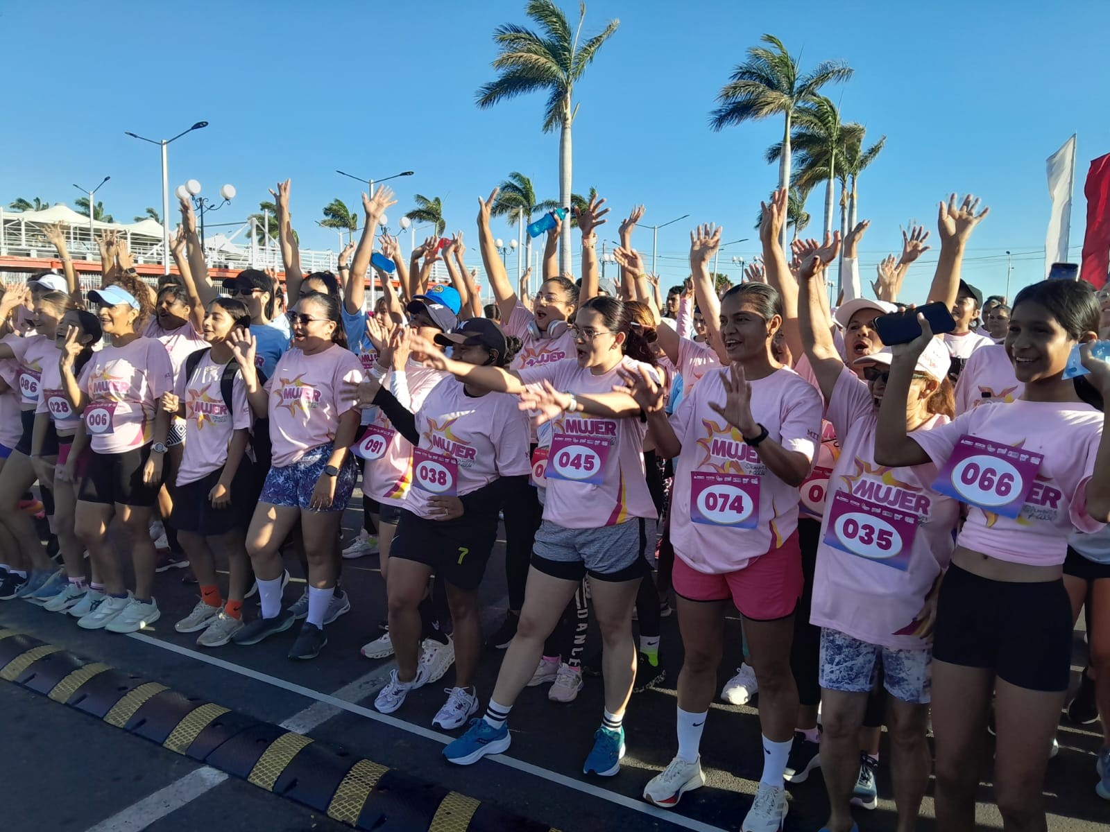 Realizan rally ciclístico y maratón en Managua en saludo al Día Internacional de la Mujer