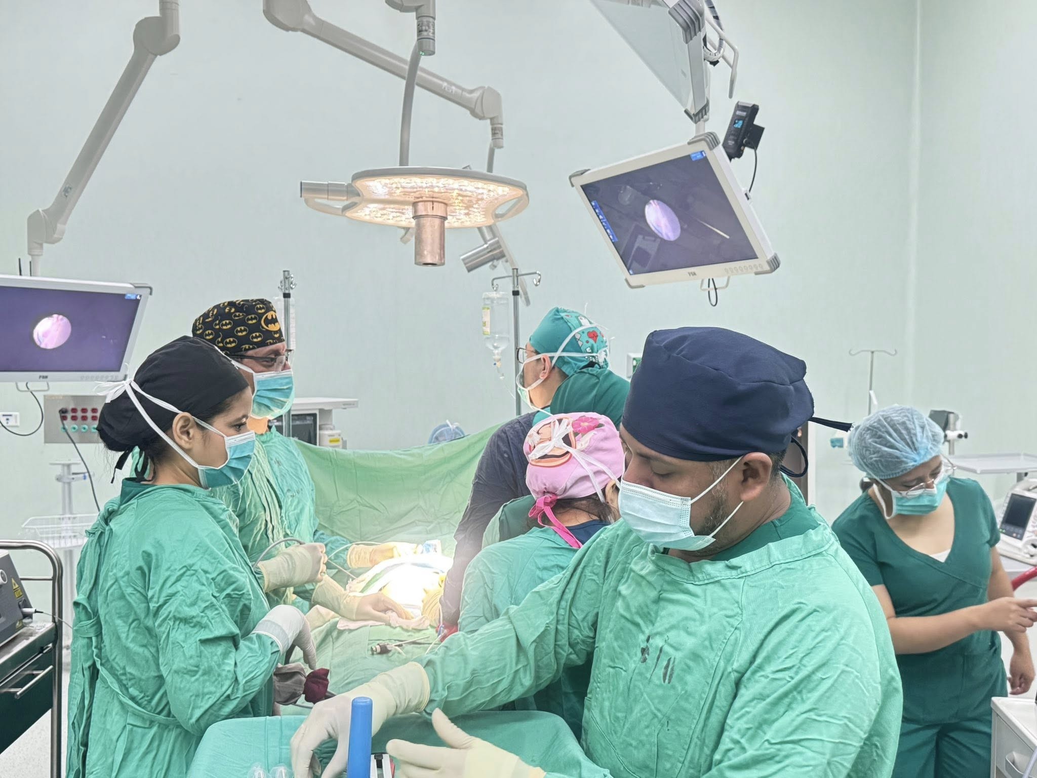 Batallas desde el vientre materno permiten realizar con éxito la cirugía fetal 312 a paciente jinotegana