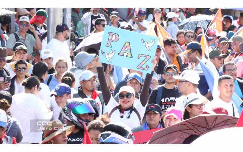 Gobierno nicaragüense ratifica compromiso de que “con la paz no se juega”