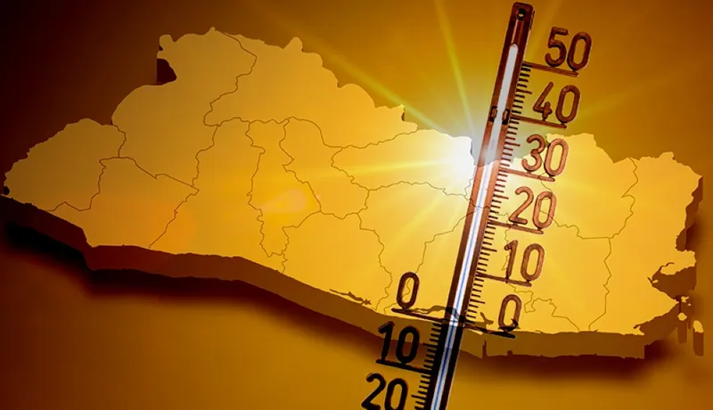 Ola de calor y temperaturas extremas persistirán en El Salvador
