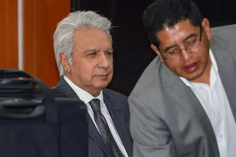 Inicia juicio contra el expresidente ecuatoriano Lenín Moreno por corrupción