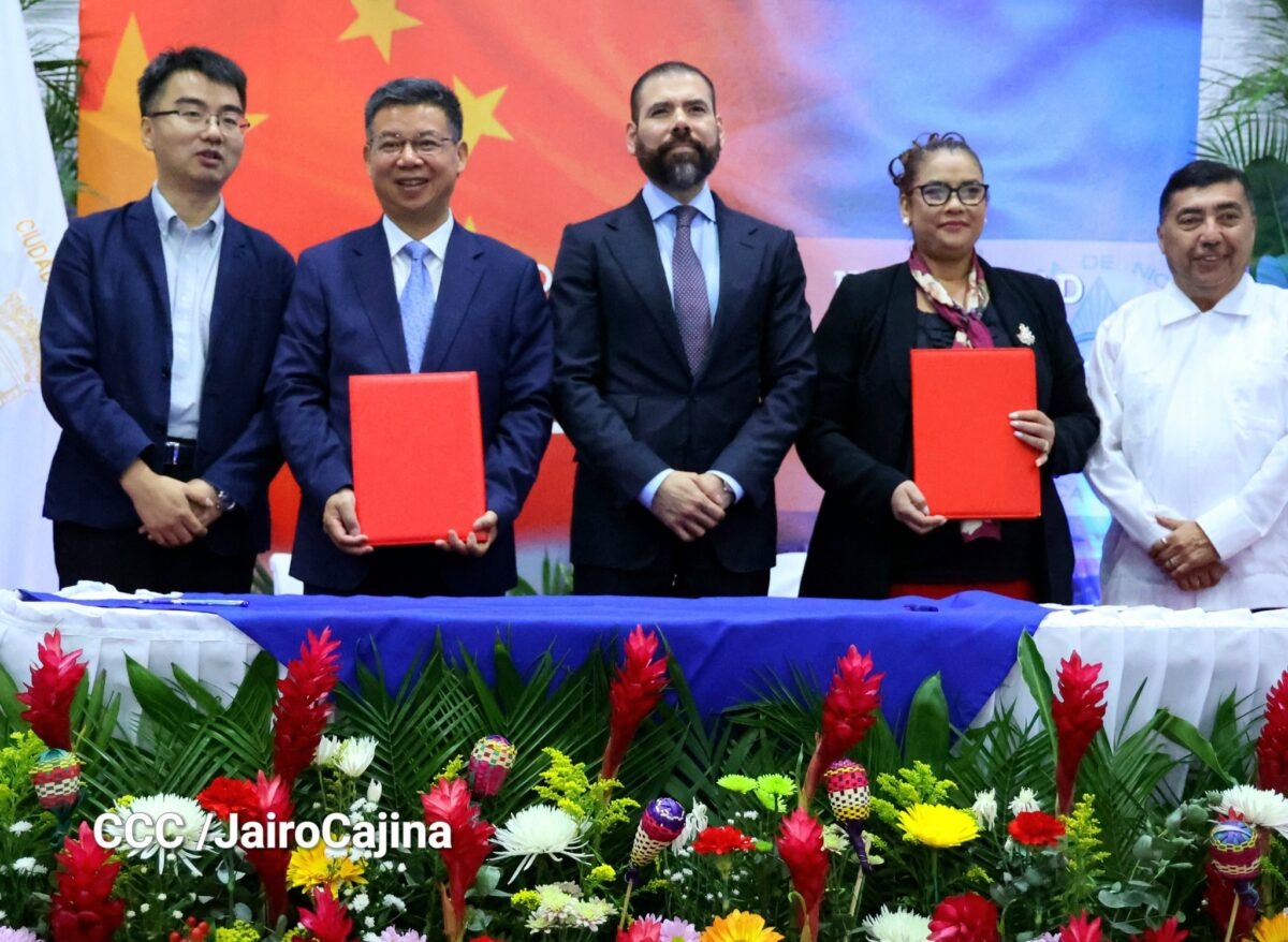 Hangzhou y Managua firman acta de hermandad