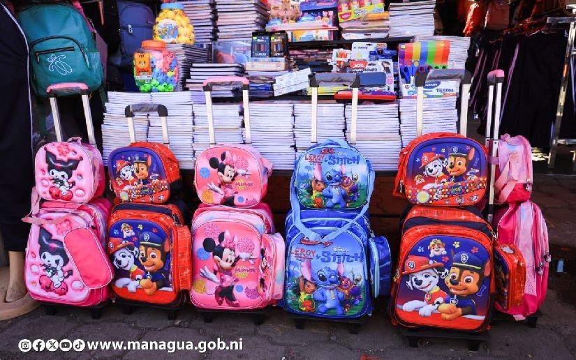 Útiles escolares con precios asequibles en el Mercado Mayoreo