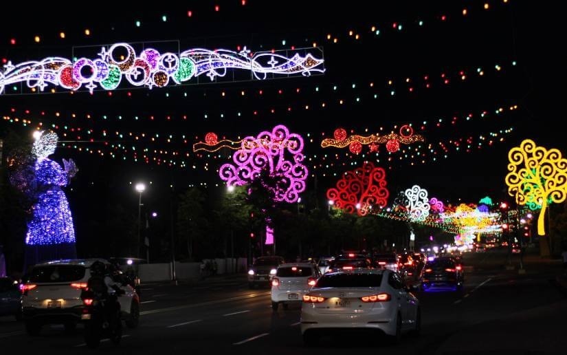 La Navidad llegó a Managua