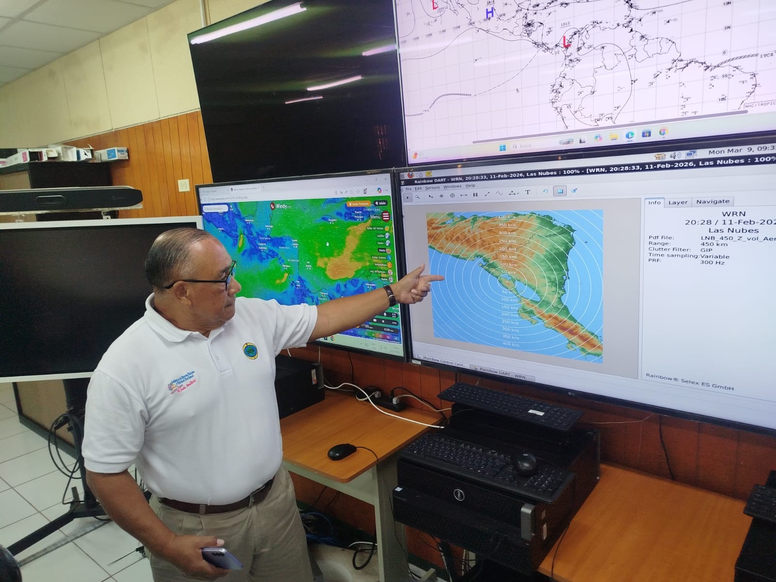 Ambiente caluroso, madrugadas frescas y fuertes vientos en Nicaragua