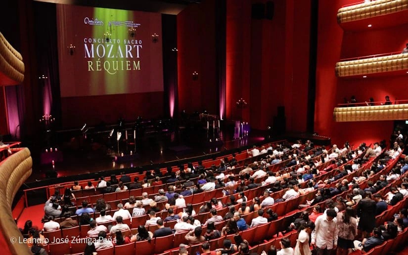 Presentan el concierto "Mozart Réquiem en el Teatro Nacional Rubén Darío