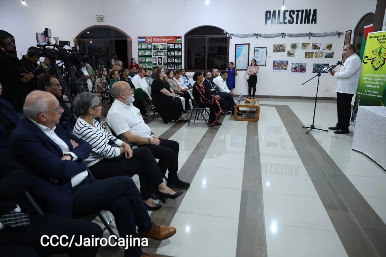 Nicaragua conmemora el Día Nacional del Prisionero Palestino