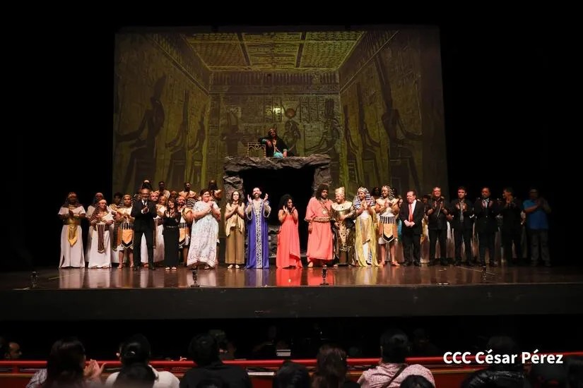 INCANTO presenta Aida en el Teatro Nacional Rubén Darío