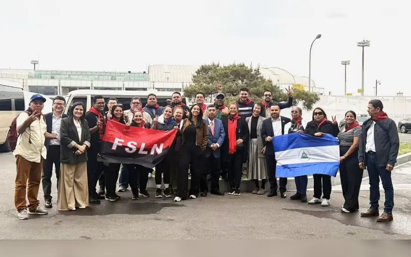 Delegación del FSLN llega a la República Popular China