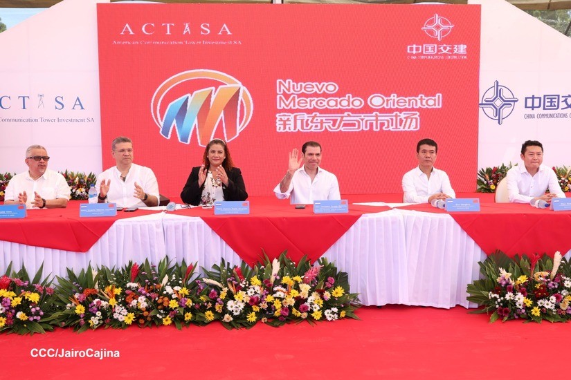 Inician construcción del nuevo mercado Oriental en Managua, un hito para el desarrollo económico