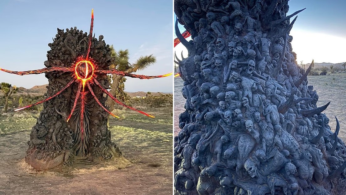 De terror: encuentran un siniestro monolito en medio del desierto (VIDEO)