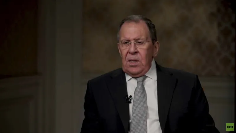 Lavrov: "EE.UU. está sumiendo a Europa en una crisis profunda"