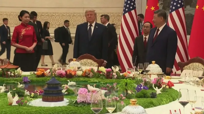 EN VIVO: Trump y Xi asisten a un banquete de Estado