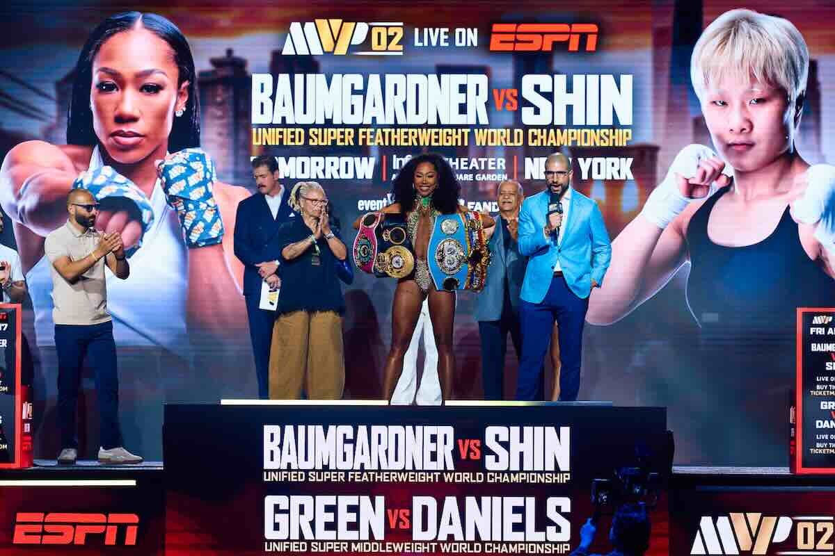 Alycia Baumgardner expone ante Bo Mi Re Shin esta viernes