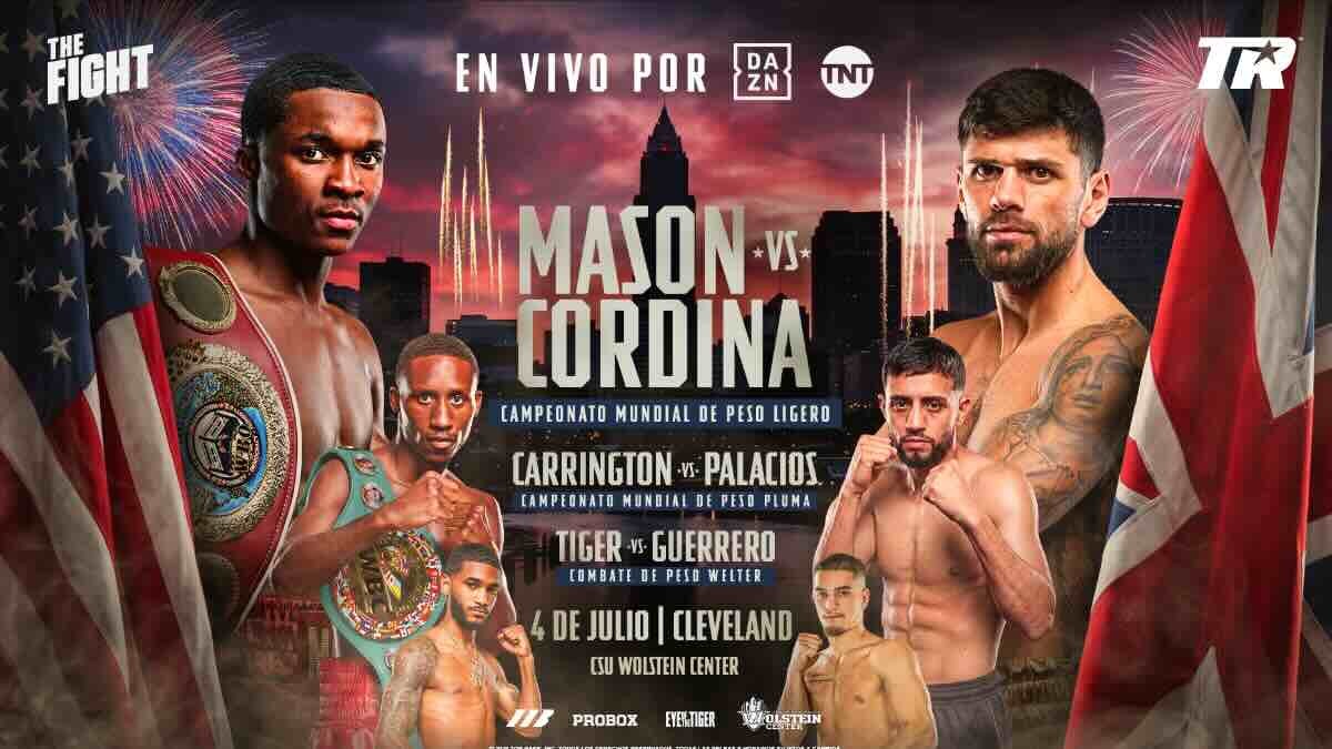 Abdullah Mason expondrá su título mundial ligero contra Joe Cordina el 4 de julio
