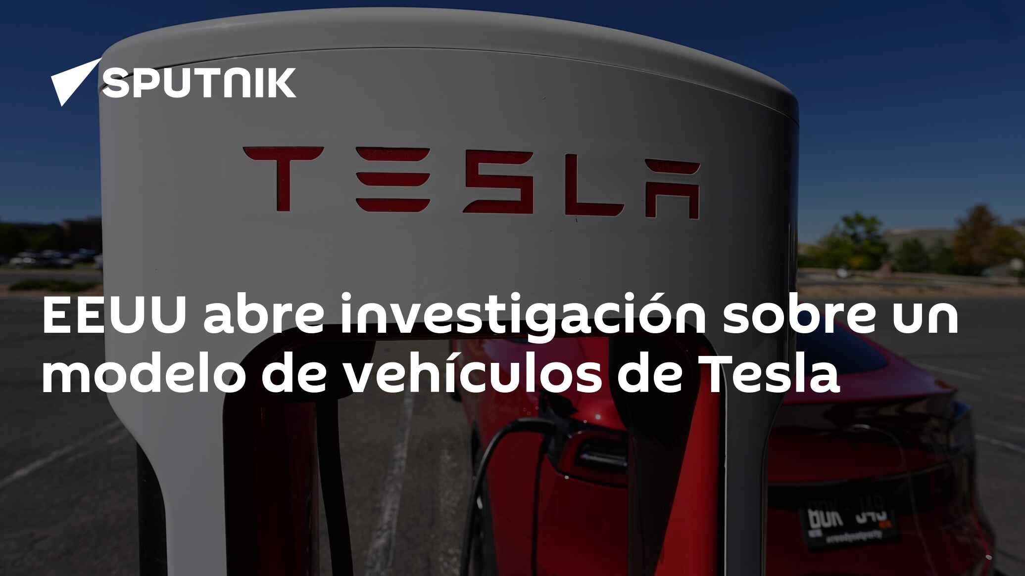 EEUU abre investigación sobre un modelo de vehículos de Tesla