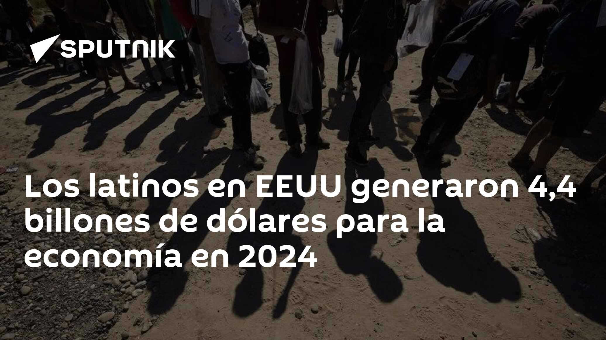 Los latinos en EEUU generaron 4,4 billones de dólares para la economía en 2024