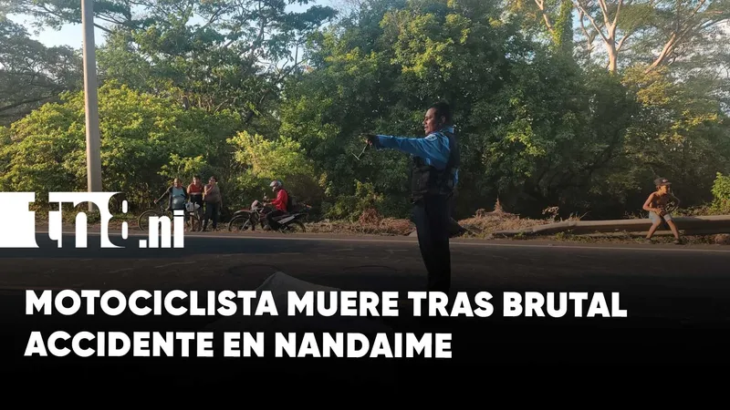 Trágico accidente de tránsito deja un fallecido en Nandaime