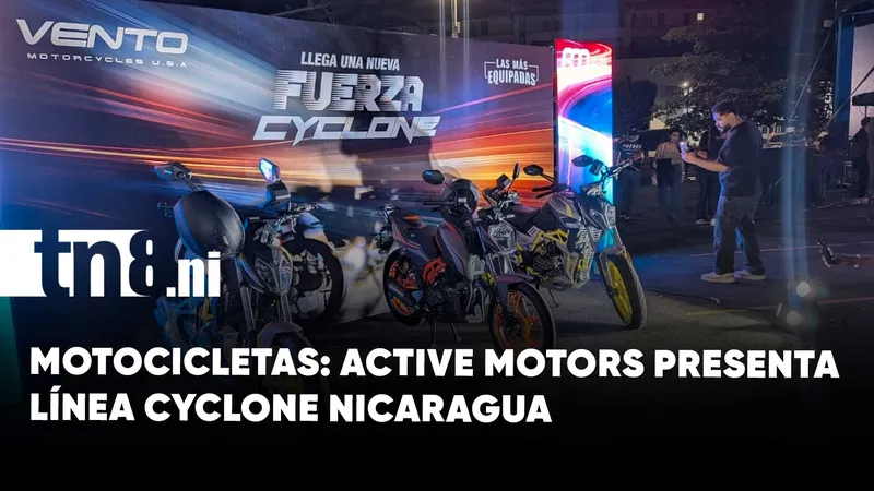 Active Motors presenta nueva línea Cyclone en Nicaragua