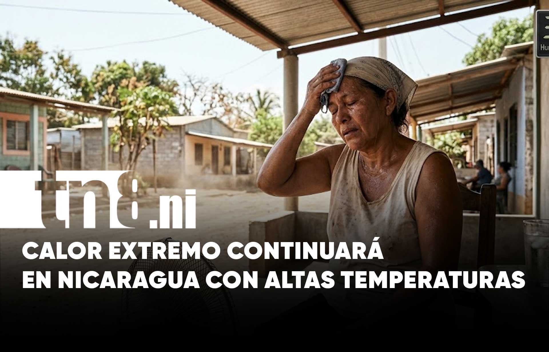 Pronóstico: Altas temperaturas y más calor potente para esta semana en Nicaragua