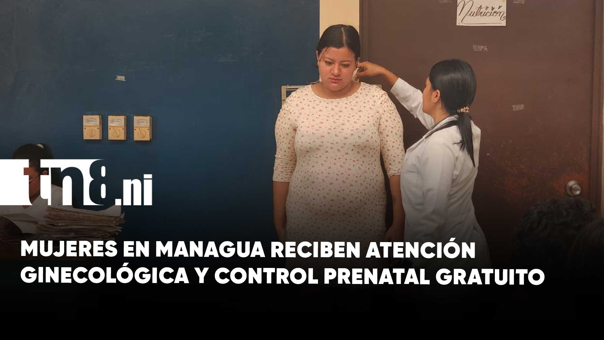 Jornada de salud acerca servicios ginecológicos a mujeres en Managua