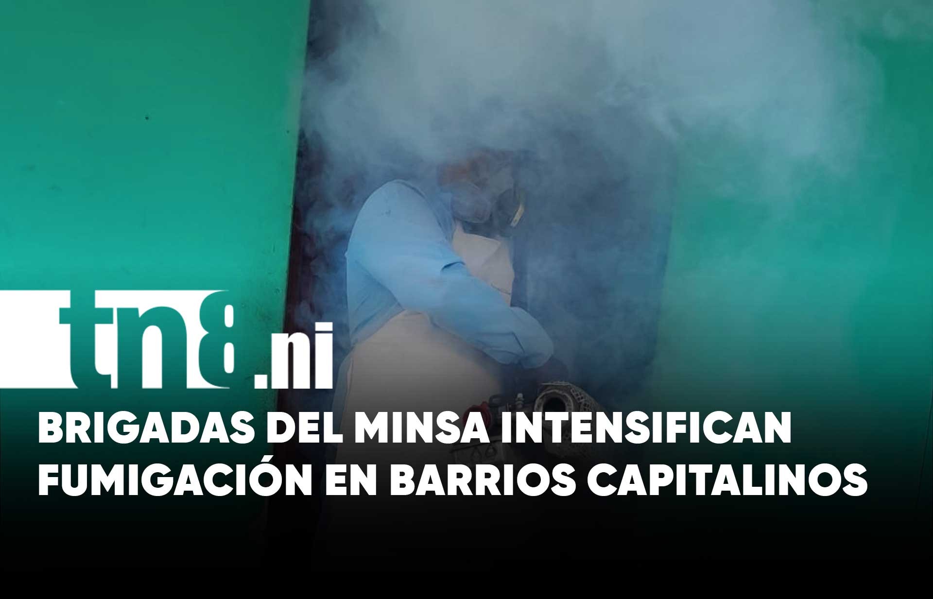 Jornada intensiva de fumigación y abatización en Lomas de Guadalupe, Managua