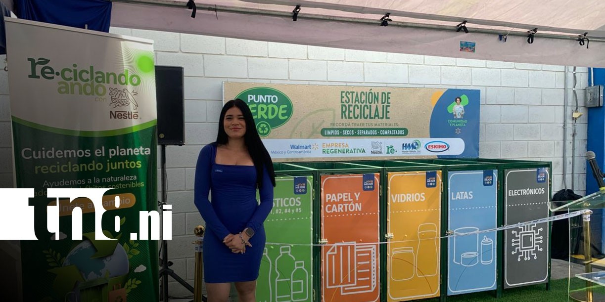 ¡Más reciclaje en Managua! Walmart potencia reciclaje en Managua por un futuro más limpio