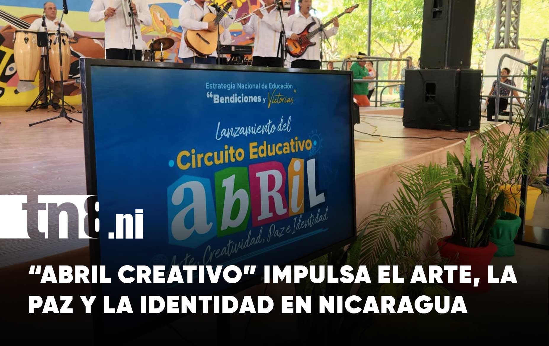 “Abril Creativo” apuesta por el arte y la identidad en espacios educativos