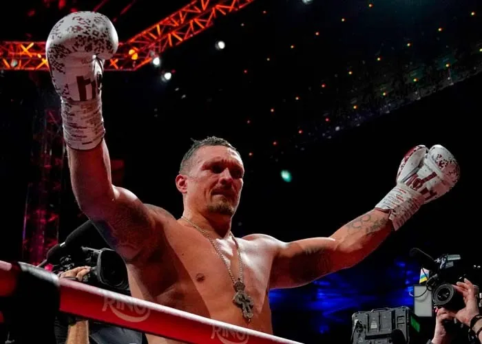 Oleksandr Usyk no quiere saber de una pelea contra Jake Paul