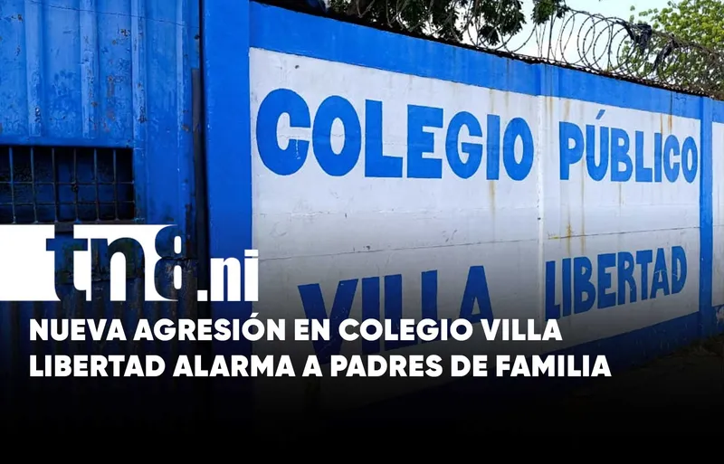 ¿Qué está pasando? Nueva agresión en el Colegio Villa Libertad, en Managua