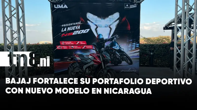 Grupo UMA lanza en Nicaragua la nueva Pulsar NS200 Fi ABS