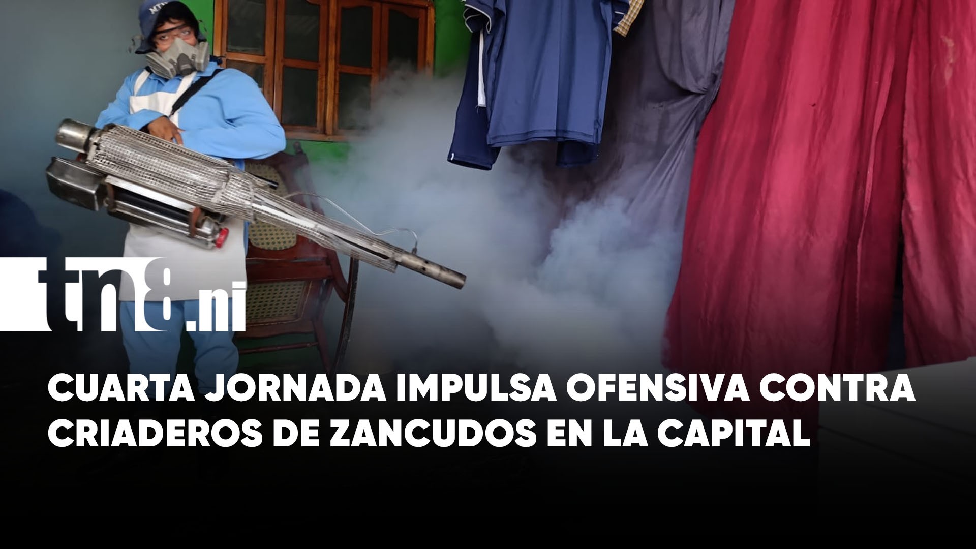 Managua se moviliza en la cuarta jornada de lucha antiepidémica