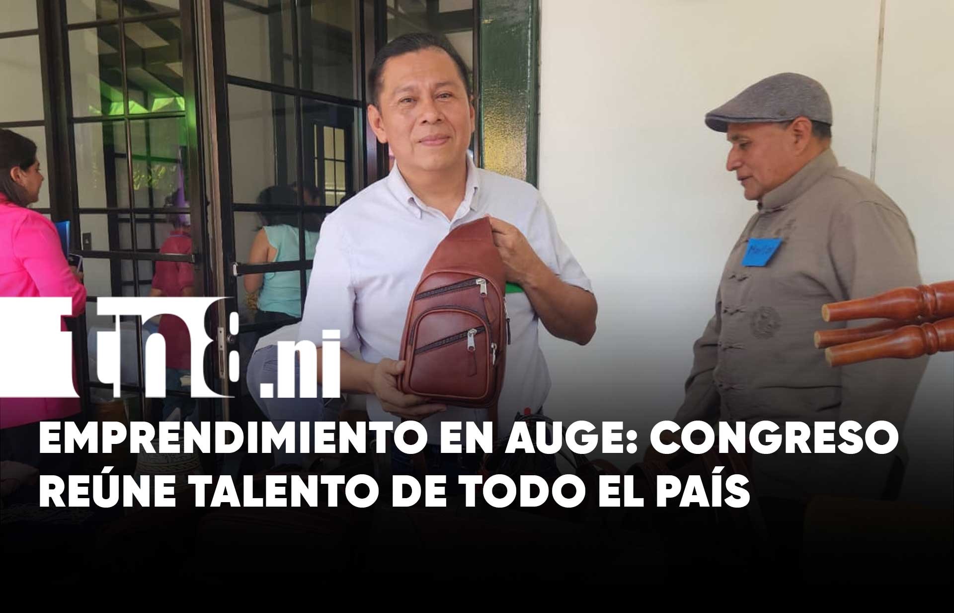 Ideas que crecen: Emprendedores de Nicaragua destacan en congreso nacional