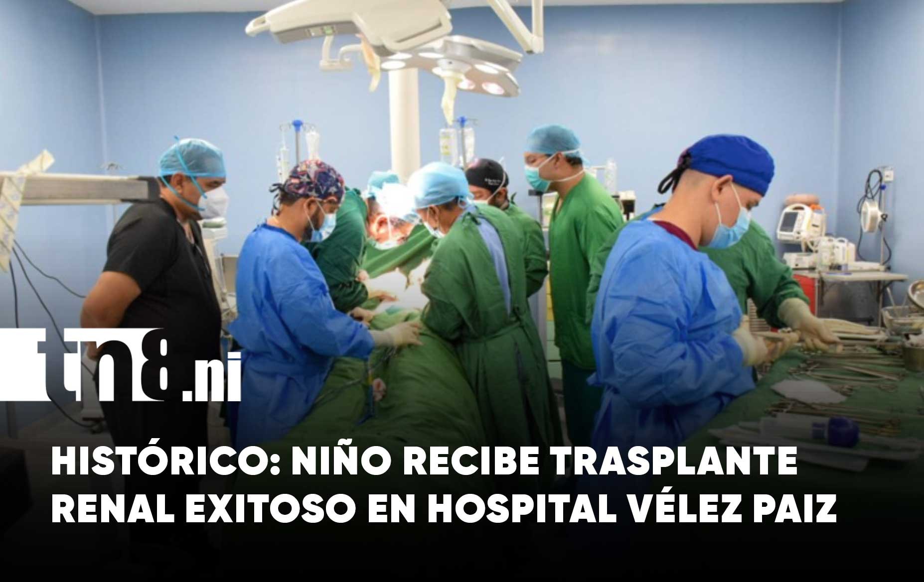 Niño de 12 años recibe riñón de su madre en exitoso trasplante en Nicaragua