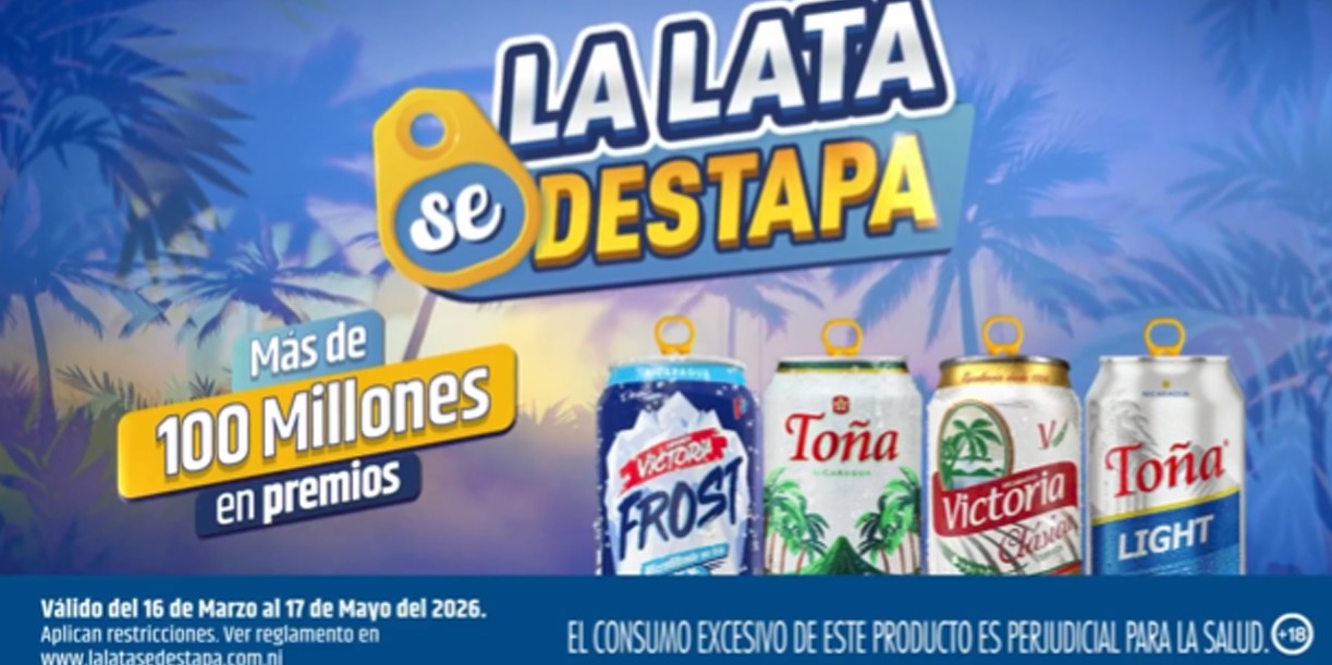 Continúan los ganadores de la promoción “La lata se destapa” de CCN en Nicaragua