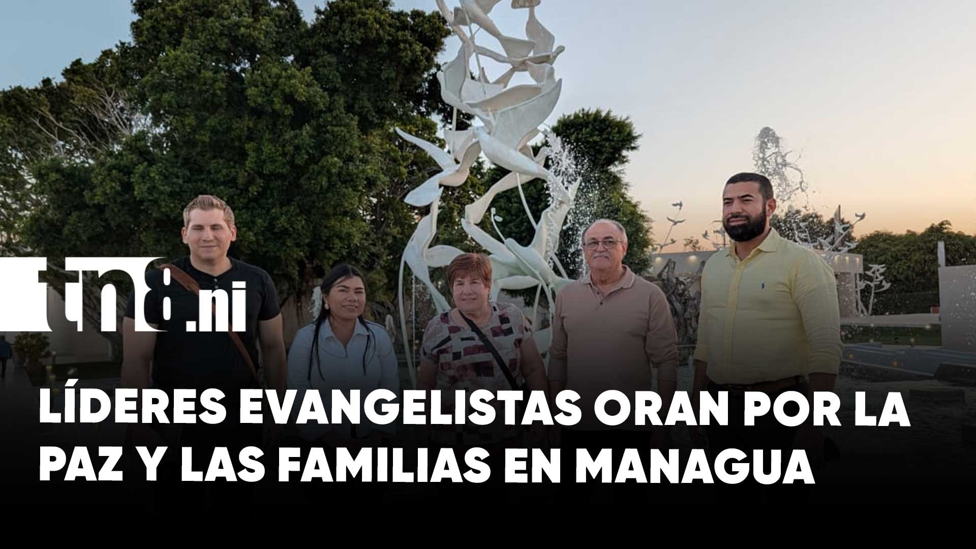 Pastores elevan oraciones por la paz y reconocen legado de Yiye Ávila en Managua