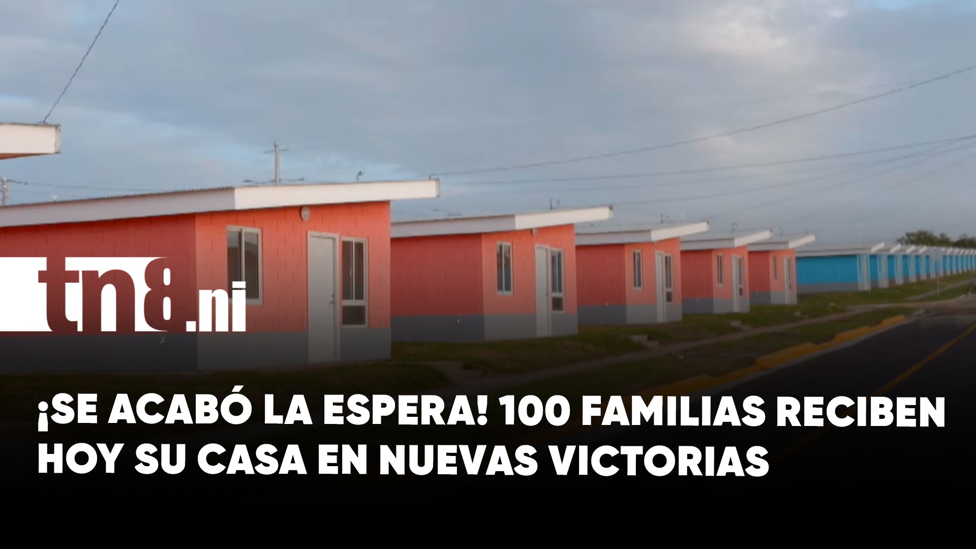 ¡De la espera a la realidad! 100 familias recibirán sus viviendas en Nuevas Victorias