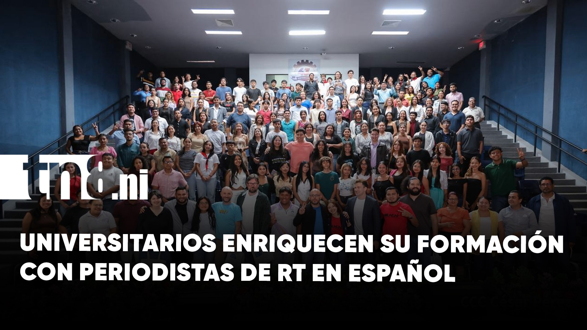 Jóvenes universitarios se capacitan con periodistas de RT en Español