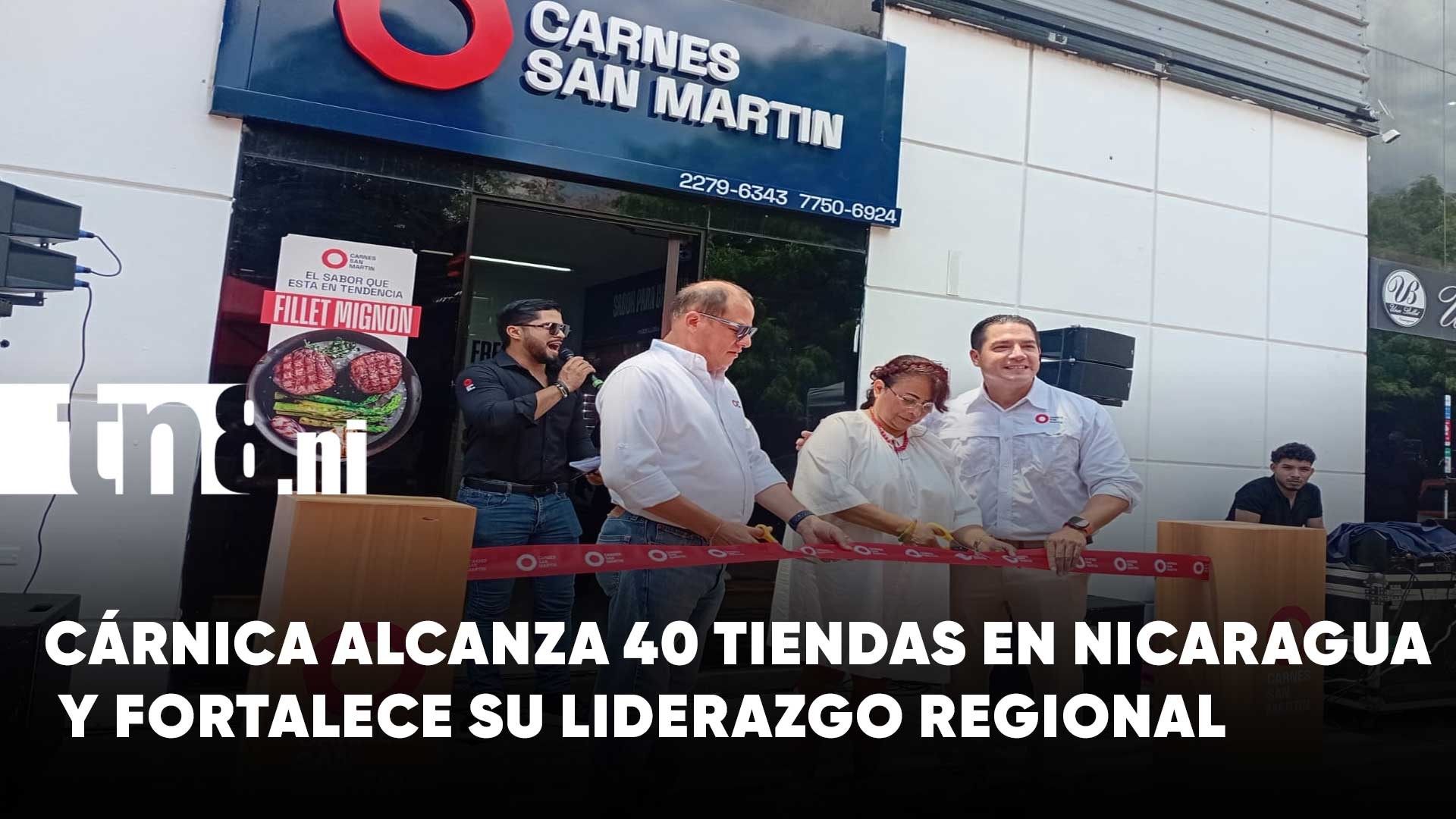 Carnes San Martín inaugura su tienda más grande en Centroamérica desde Managua