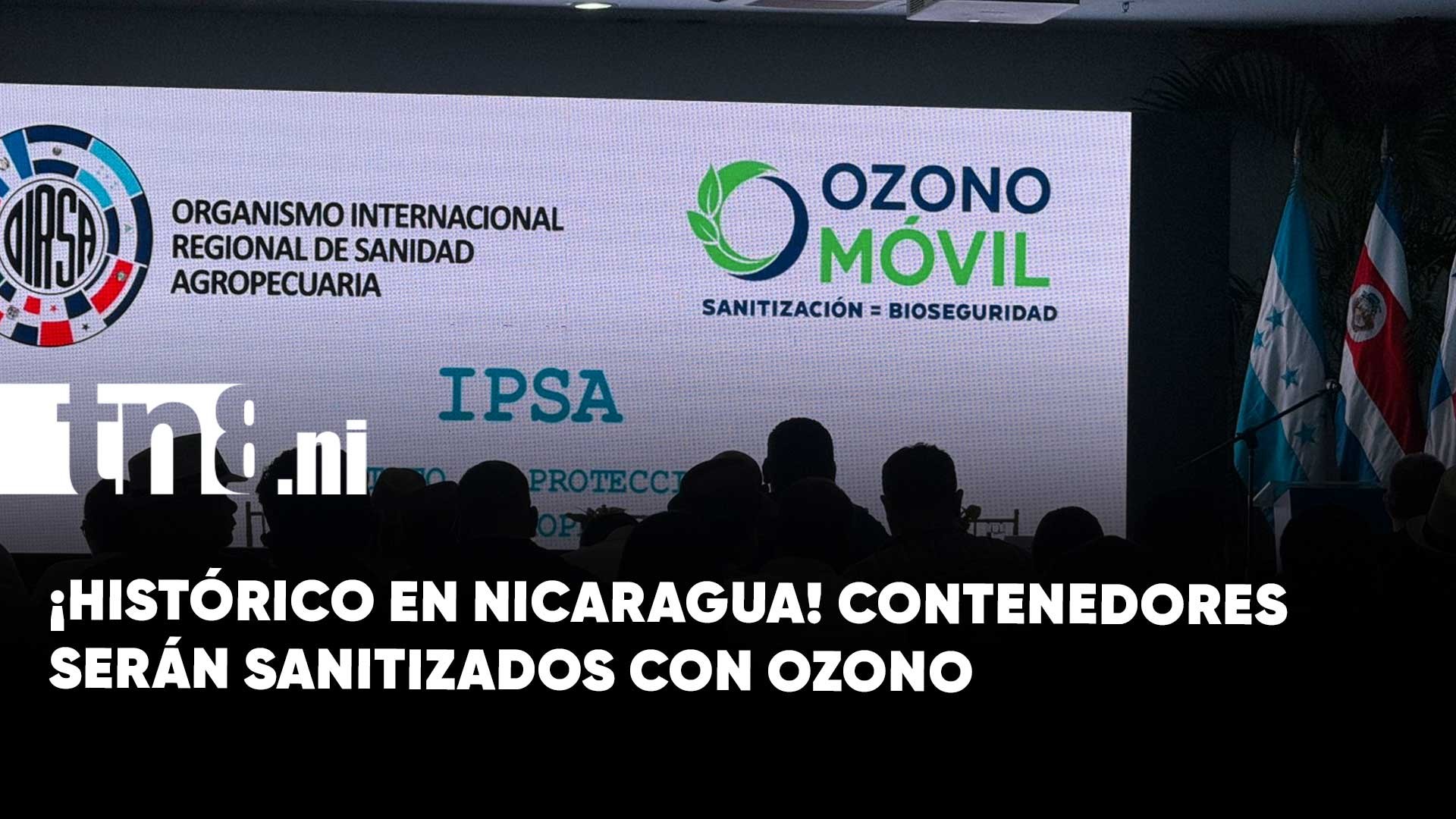Nicaragua, el primer país de la región que garantizará sanitización con ozono a contenedores