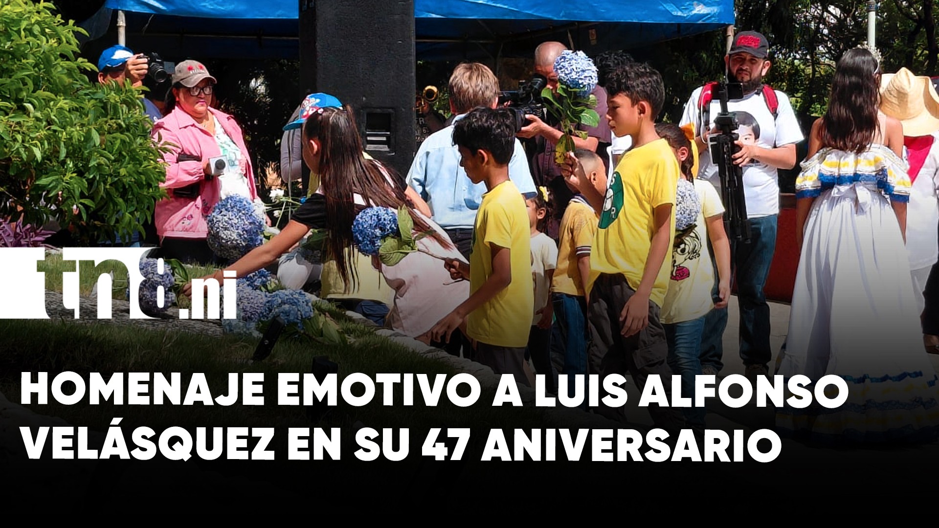 Recuerdan al niño mártir Luis Alfonso Velásquez con actos culturales en Managua