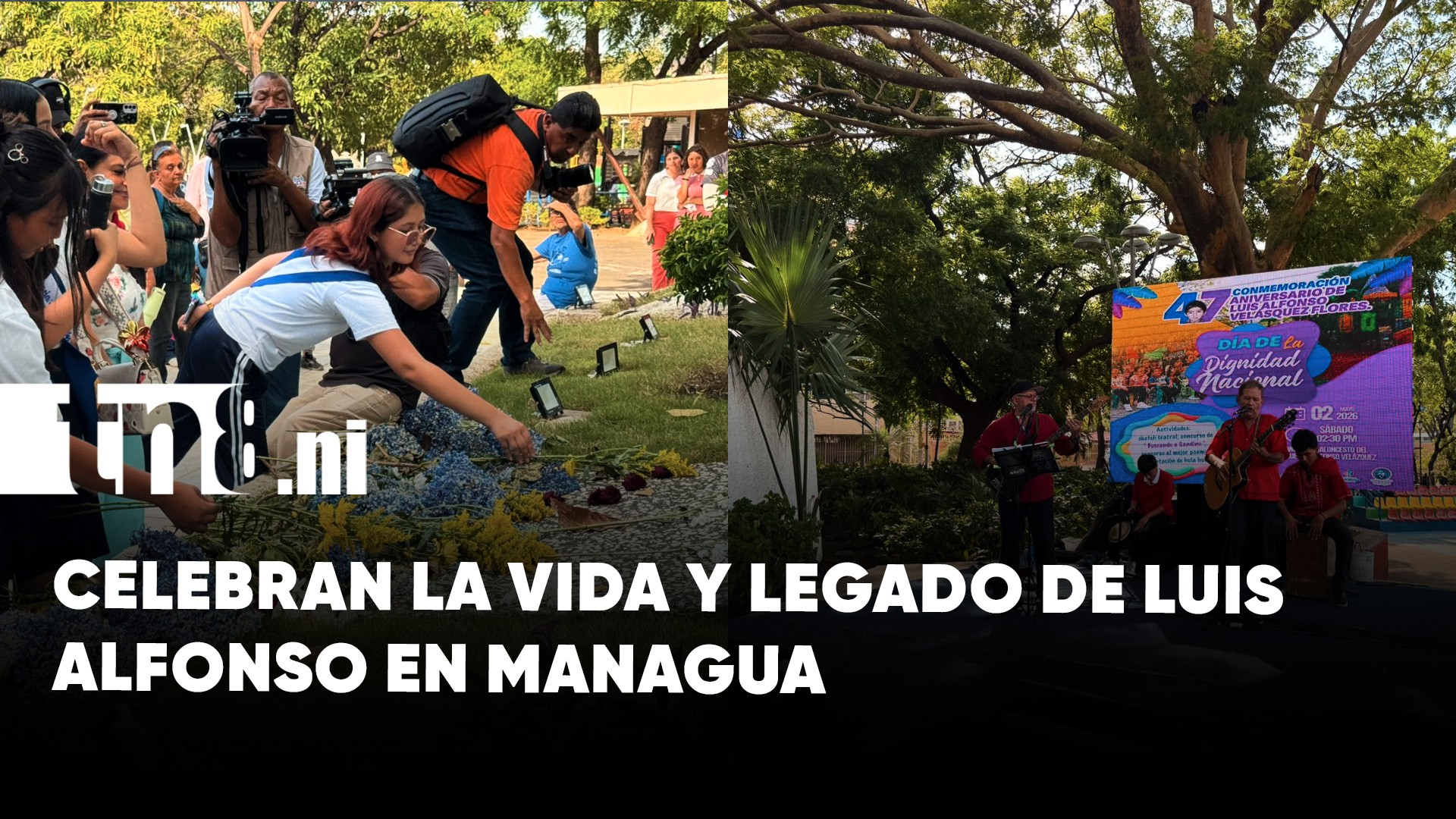 Cultura y memoria: homenaje a Luis Alfonso en el corazón de Managua