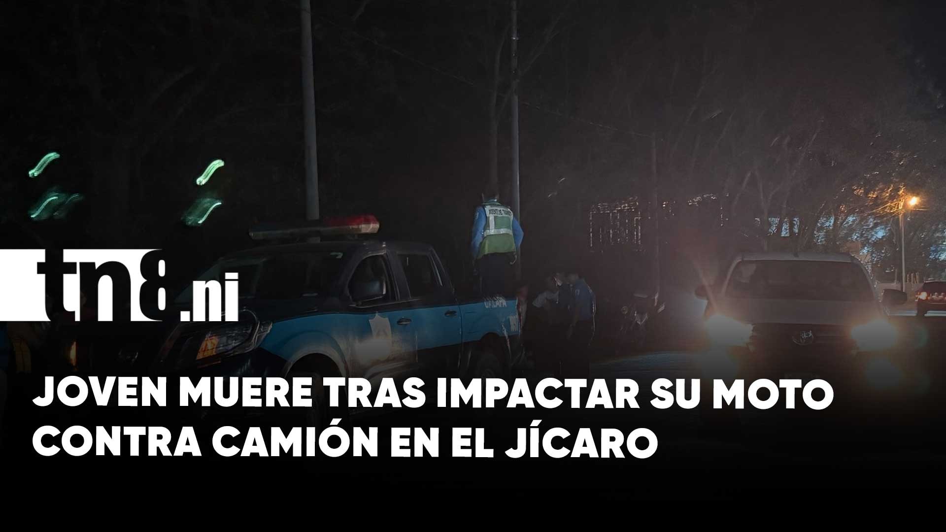 Joven fallece en accidente de tránsito en El Jícaro tras intentar aventajar en línea...
