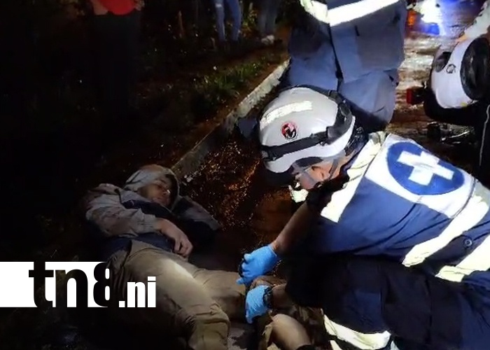 Motociclista resulta lesionado tras ser impactado por conductor ebrio en Estelí