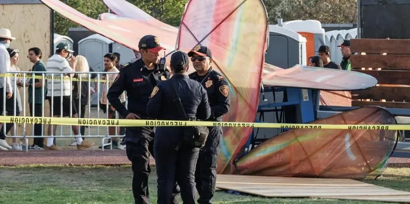 Pánico en fiesta del Festival de Cannes tras colapso parcial de estructura