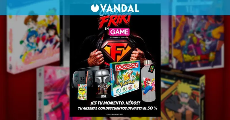 Comienzan las promociones del Orgullo Friki en GAME, con descuentos en juegos, merchandising y películas