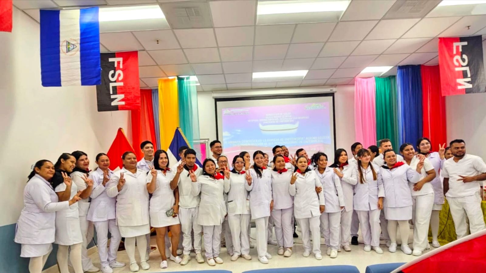 Hospital Héroes de Las Segovias celebra la vocación de enfermería