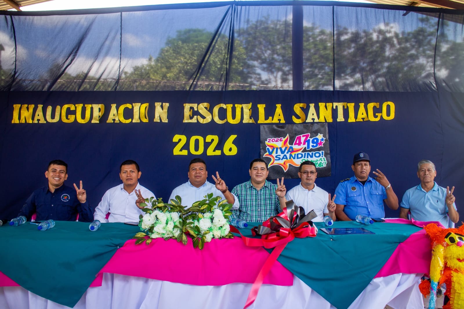 Inauguran mejoras en la Escuela Santiaguito de La Concepción