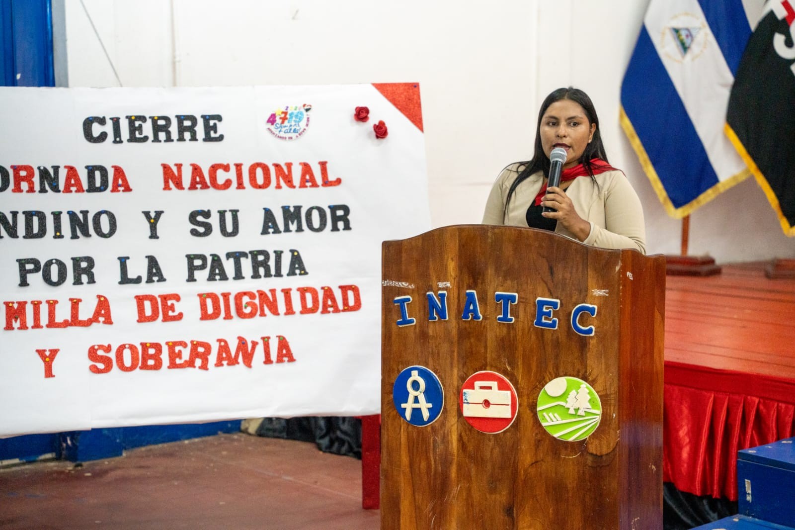 Juventud de Puerto Cabezas honra legado del General Sandino
